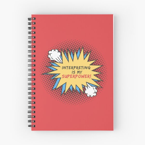 Item preview, Interpreting is my Superpower Comic font designed and sold by Neeshki.