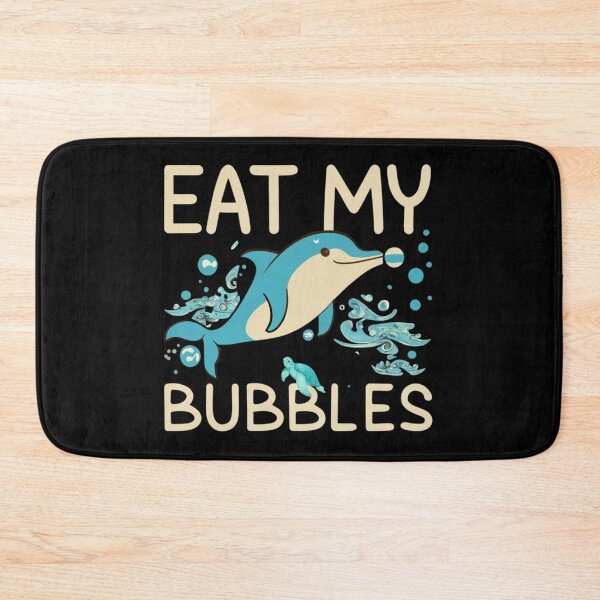 Item preview, Dolphin Eat My Bubbles Turtle In Water designed and sold by netfires.