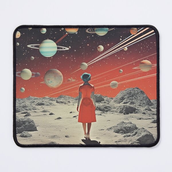 Item preview, Retro space collage - 8 designed and sold by SuBuSu.