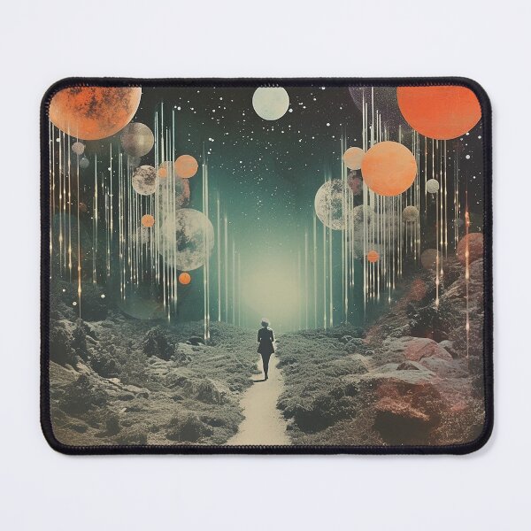 Item preview, Retro space collage - 9 designed and sold by SuBuSu.