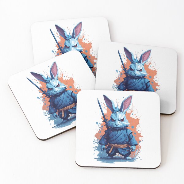 Item preview, rabbit ninja imperial warrior 5 designed and sold by RabbitPrints.