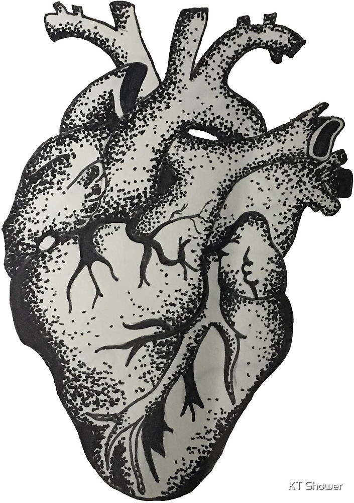 stipple heart by kt shower redbubble stipple heart by kt shower redbubble