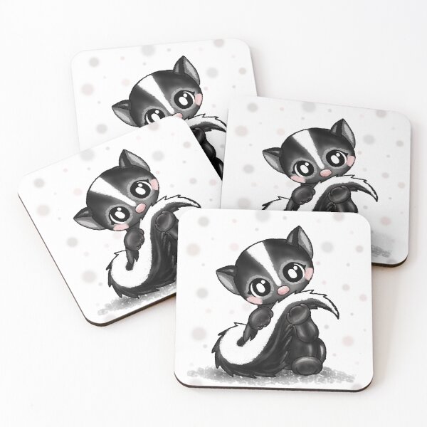 Item preview, cute little skunk designed and sold by Pezi-Creation.