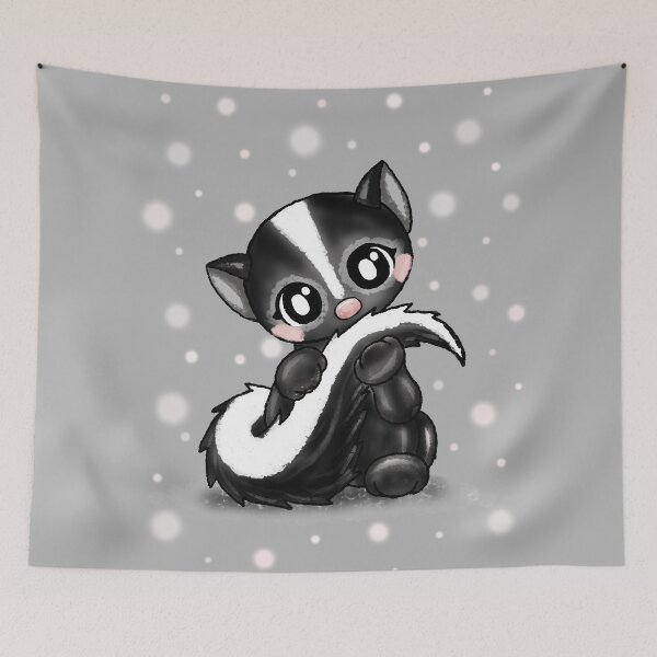 Item preview, cute little skunk designed and sold by Pezi-Creation.