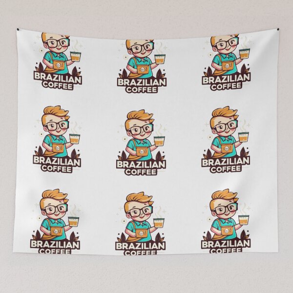 Item preview, Hot Brazilian Coffee Shop Seller Blonde Waiter Boy designed and sold by Psycho-Crazy.