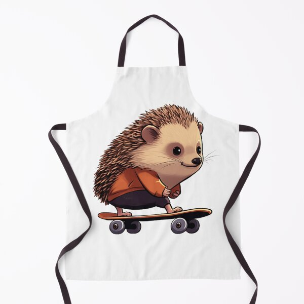 Item preview, Hedgehog skateboarding designed and sold by PawelNature.