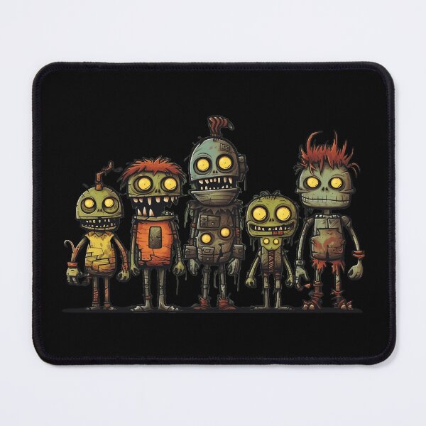 Item preview, Frankenstein's Children Funny Creepy Robots designed and sold by Digitalio.