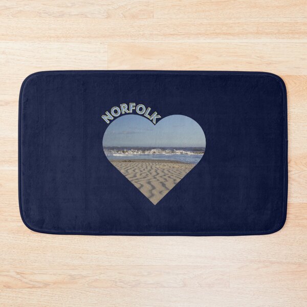 Item preview, Norfolk Heart Beach Photo print designed and sold by MyriadNorfolk.