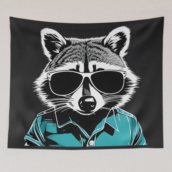 Item preview, Mr. Raccoon designed and sold by CraftyUniverse.