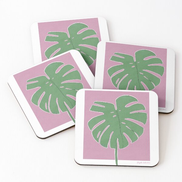 Item preview, Monstera print designed and sold by Giselle-art.