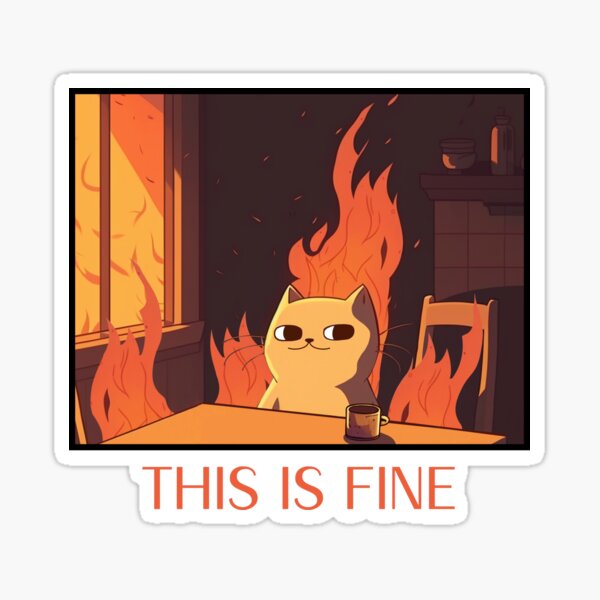 Item preview, This is Fine designed and sold by RokuCreations.
