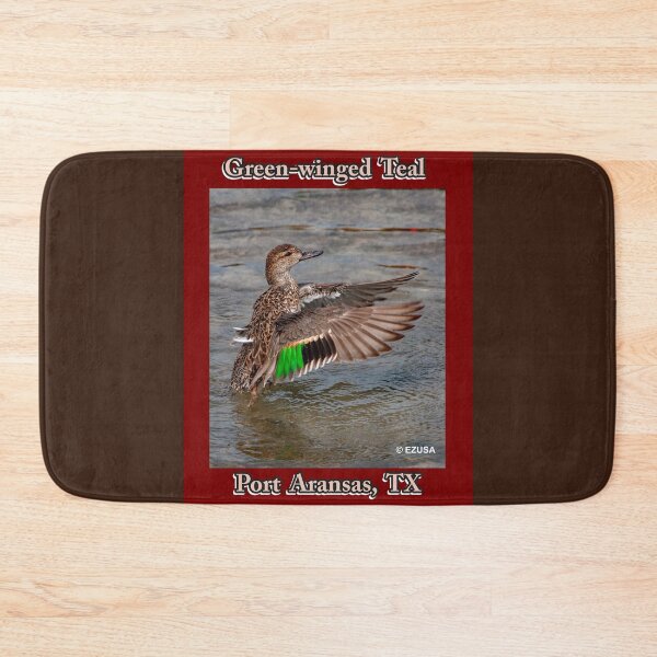 Item preview, Green-winged Teal, Leonabelle Turnbull Birding Center, Port Aransas, Texas designed and sold by MoreEZUSA-Here.