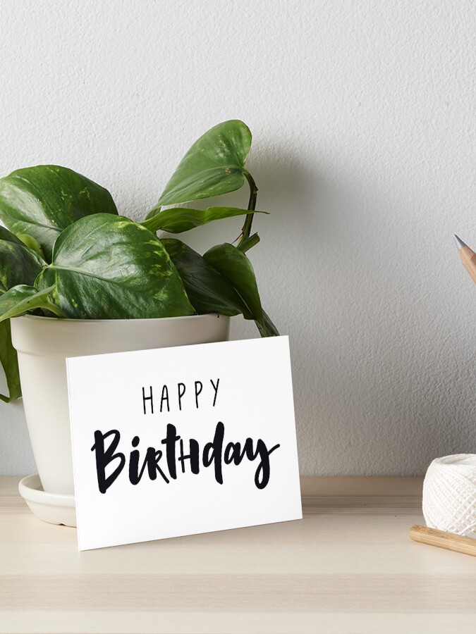 happy birthday stickers art board print by pinelemon redbubble