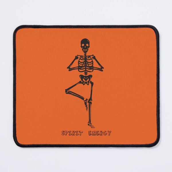 Item preview, Spirit Energy - Halloween Yoga - Spooky Asanas & Skeleton Yoga design designed and sold by Mindful-Designs.