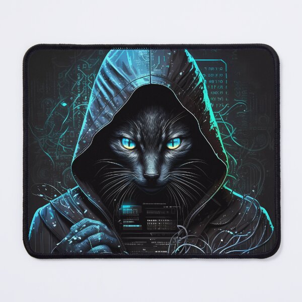 Item preview, “Hacker Meowtrice: The Feline Revolution” designed and sold by Art-Vortex-fr.