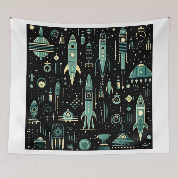 Item preview, Spaceships in cosmos designed and sold by PawelNature.