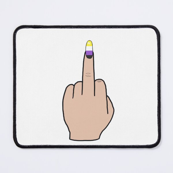Item preview, Non Binary Pride Finger designed and sold by tenimART.