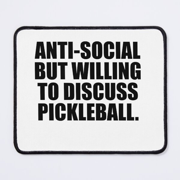 Item preview, Willing to discuss pickleball. designed and sold by Russ Fagle.