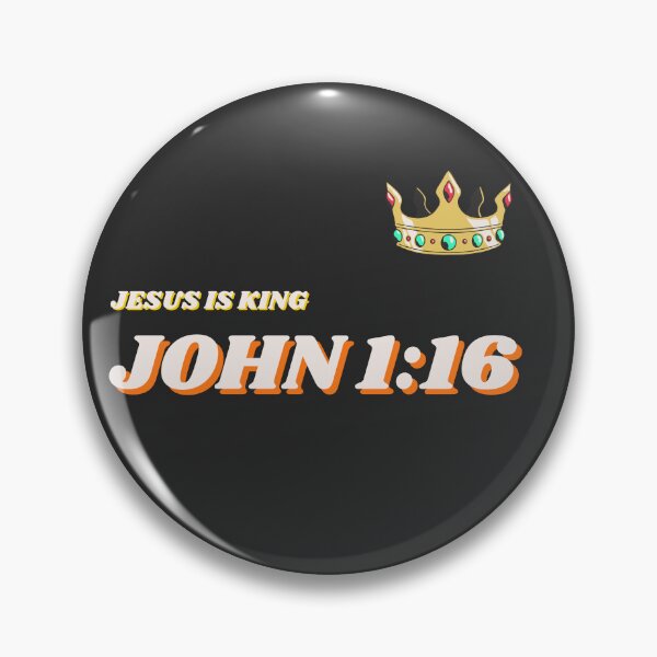 Item preview, Jesus is king John 1:16 designed and sold by SWbyG.