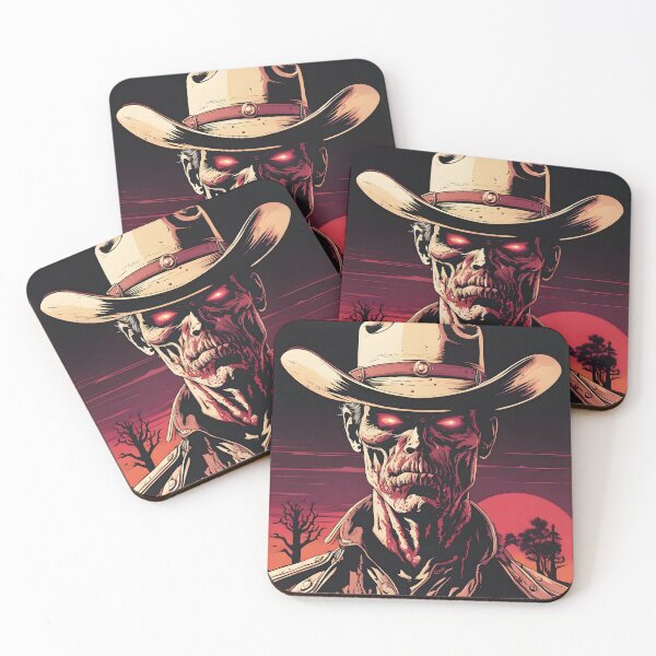 Item preview, Intense Zombie Cowboy! designed and sold by RandomJunction.