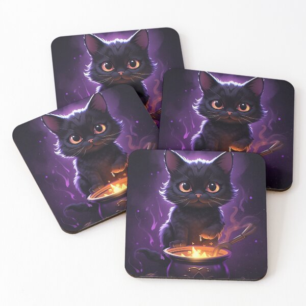 Item preview, The Witchy Cat Cauldron designed and sold by SirenSpellStudios.