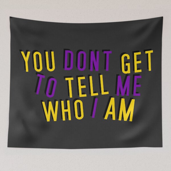 Item preview, Intersex | YOU DON'T GET TO TELL ME WHO I AM designed and sold by Vira Magnus Layton.