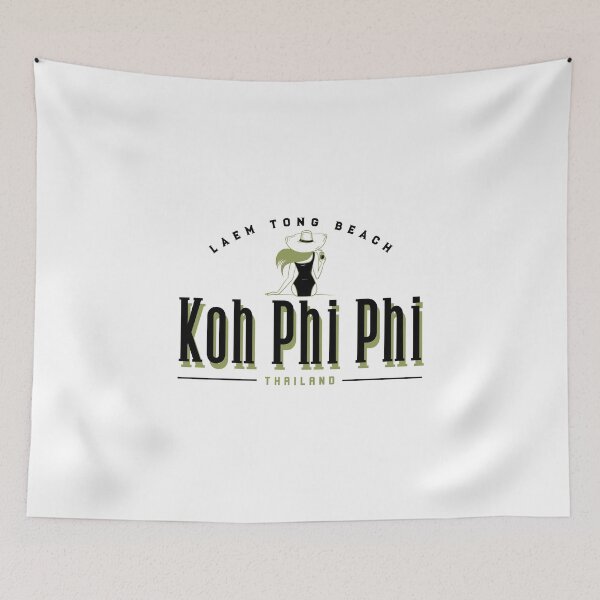 Item preview, Koh Phi Phi - Laem Tong Beach Design designed and sold by RektRepublic.