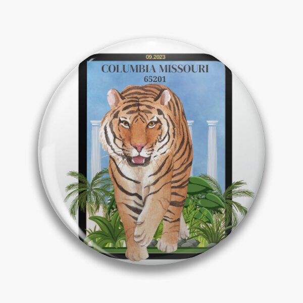 Item preview, Columbia Missouri Tiger designed and sold by bookish-em.