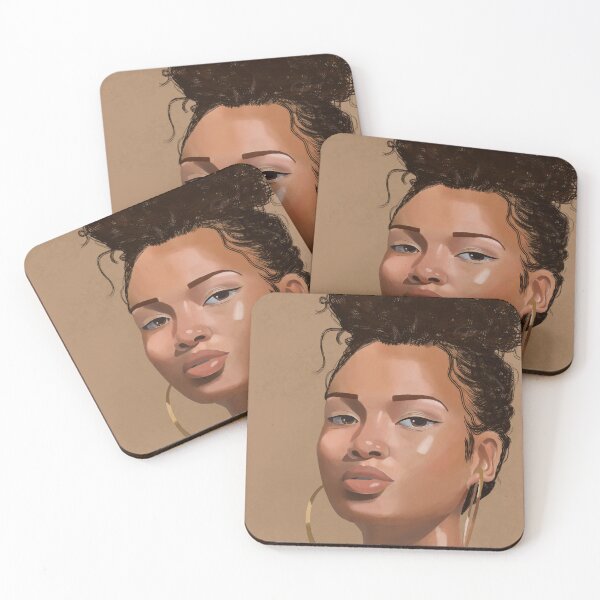 Item preview, Girl with the hoop earrings designed and sold by Giselle-art.