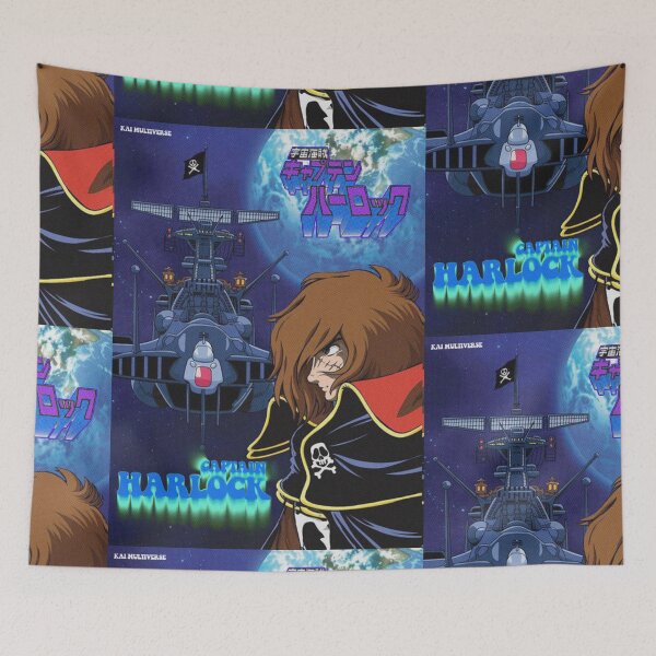 Item preview, Vintage Space Pirate Captain Harlock, Albator designed and sold by Kai Multiverse.