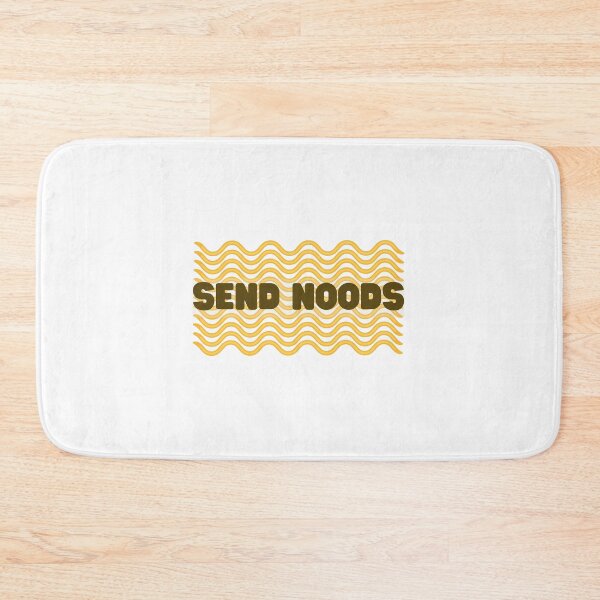 Item preview, Send Noods, funny noodle sayings designed and sold by 4SeasonsDesigns.