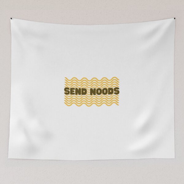Item preview, Send Noods, funny noodle sayings designed and sold by 4SeasonsDesigns.
