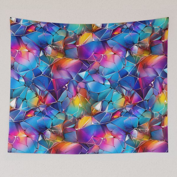 Item preview, Colourful holographic crystals  designed and sold by Trendy-Artistry.