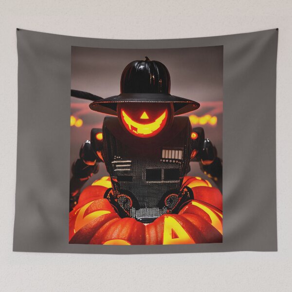 Item preview, Pumpkin Invasion 06 "Smirkatron" designed and sold by Artekinium.