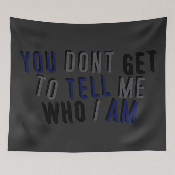 Item preview, Gendervoid | YOU DON'T GET TO TELL ME WHO I AM designed and sold by Vira Magnus Layton.