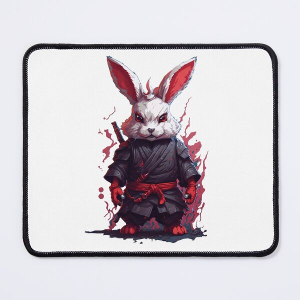 Item preview, Rabbit ninja imperial warrior 6 designed and sold by RabbitPrints.
