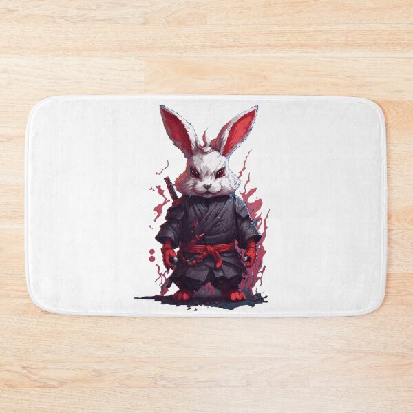 Item preview, Rabbit ninja imperial warrior 6 designed and sold by RabbitPrints.