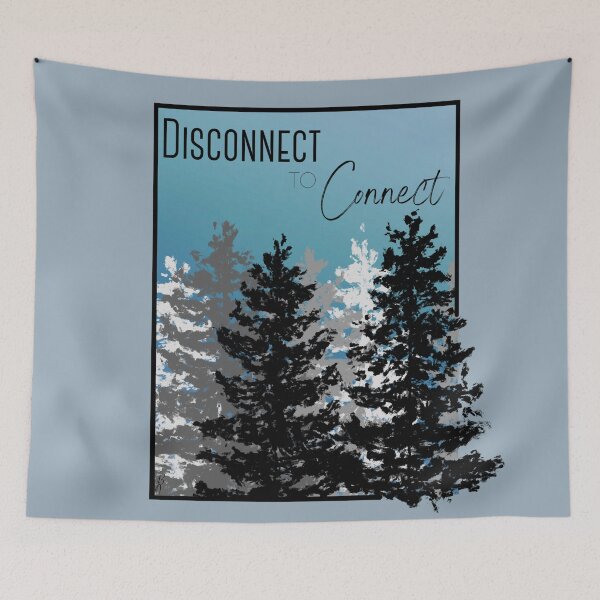 Item preview, Disconnect to Connect designed and sold by BasilRBoutique.