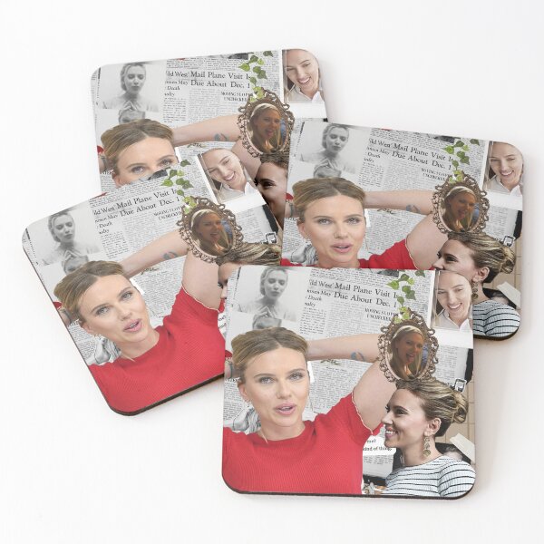 Item preview, Scarlett Johansson Photo Collage high quality designed and sold by heavyduck.