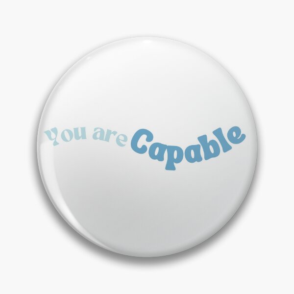 Item preview, You are Capable blue designed and sold by teacherpeiyuan.
