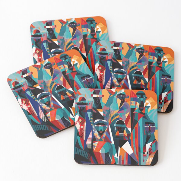 Artikelvorschau, African Tribe Bauhaus Design entworfen und verkauft von ArtificialGenes.