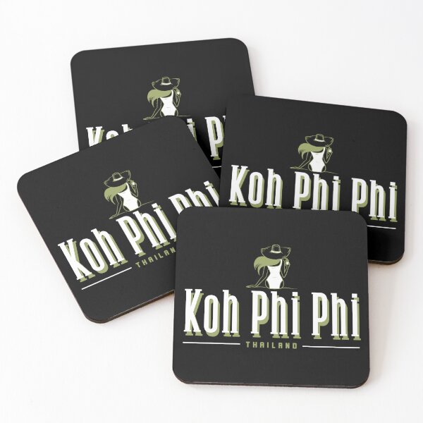 Item preview, Koh Phi Phi Thailand - Woman Relaxing With A Cocktail Design designed and sold by RektRepublic.