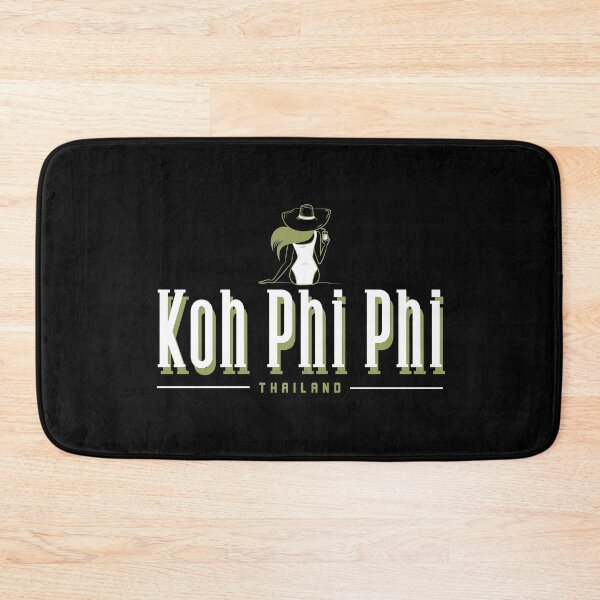 Item preview, Koh Phi Phi Thailand - Woman Relaxing With A Cocktail Design designed and sold by RektRepublic.