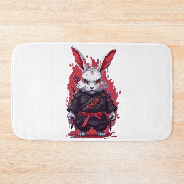 Item preview, Rabbit ninja imperial warrior 7 designed and sold by RabbitPrints.