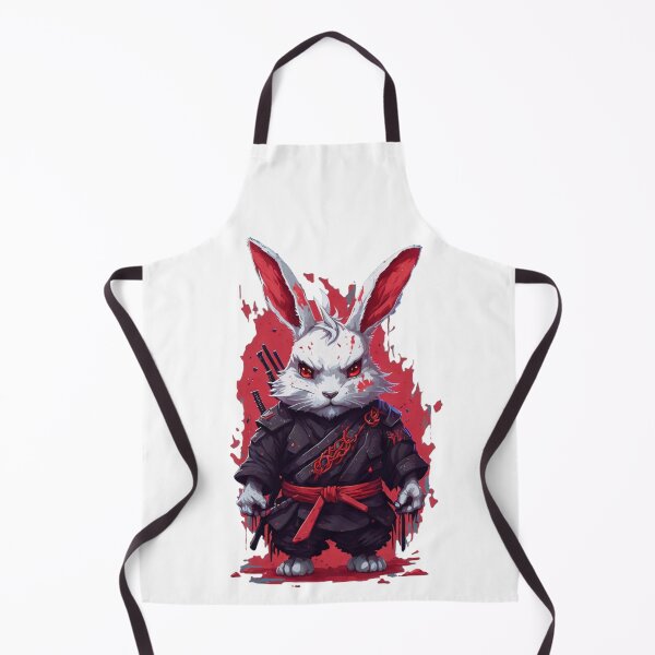 Item preview, Rabbit ninja imperial warrior 7 designed and sold by RabbitPrints.