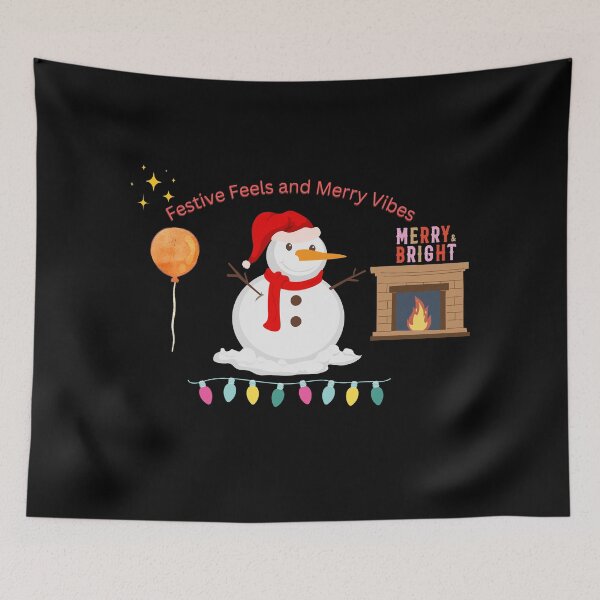 Item preview, Festive Feels and Merry Vibes designed and sold by vaggleTown.