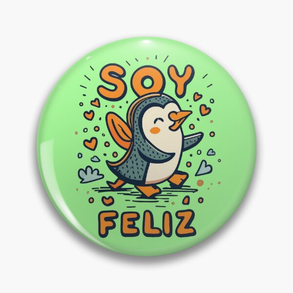 Item preview, Soy Feliz Penguin designed and sold by CraftMiller.