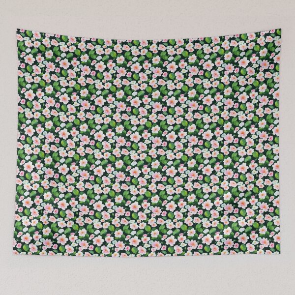 Item preview, Japanese flowers 21. Digital watercolor. designed and sold by DoodleLandShop.