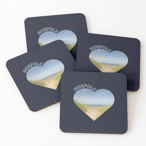 Item preview, Norfolk Heart - Holkham Beach sand dunes designed and sold by MyriadNorfolk.