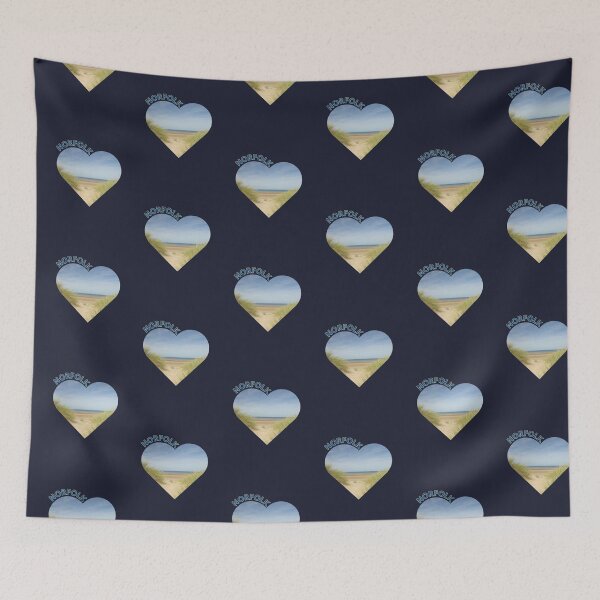 Item preview, Norfolk Heart - Holkham Beach sand dunes designed and sold by MyriadNorfolk.